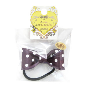 Spot Ribbon Hair Ring (1 pc)