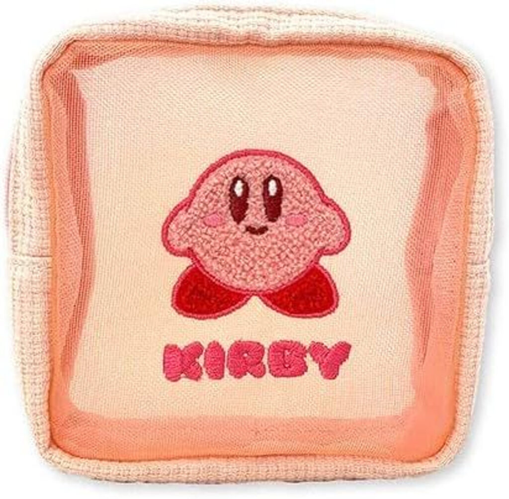 KIRBY- Mesh Pouch- Pink