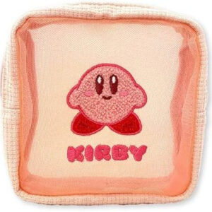 KIRBY- Mesh Pouch- Pink