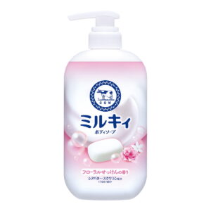 COW MILKY Body Wash Soap- Floral