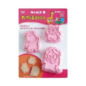 KAI Cookie Cutter Set- Lion, Raccoon,