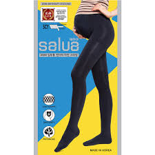 SALUA Maternity Stocking (Black-1