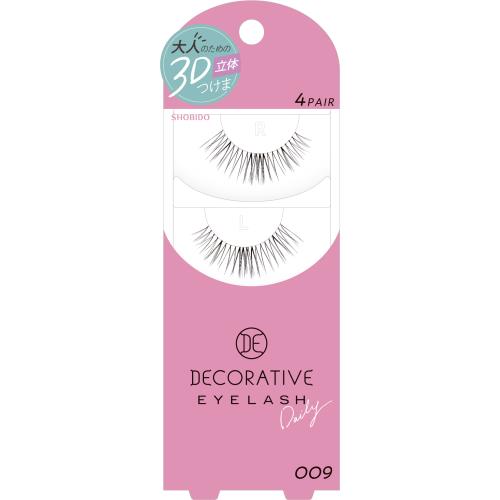 DECORATIVE Eyelash 009 (4 pairs)