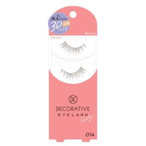 DECORATIVE Eyelash 014 (4 pairs)