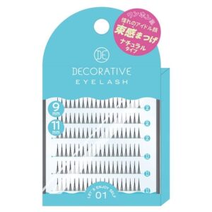 DECORATIVE Point Eyelash- 01 (9mm